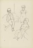 George Grosz. Plate 69 from Ecce Homo. 1922-1923 (reproduced drawings and watercolors executed 1915-22)