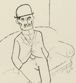 George Grosz. Plate 69 from Ecce Homo. 1922-1923 (reproduced drawings and watercolors executed 1915-22)