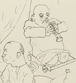 George Grosz. Plate 70 from Ecce Homo. 1922-1923 (reproduced drawings and watercolors executed 1915-22)