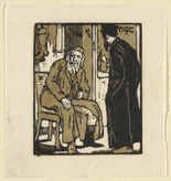 Emil Orlik. From Grodek (Aus Grodek) from Small Woodcuts (Kleine Holzschnitte). 1920 (prints executed 1896-1899)
