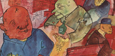 George Grosz. Plate XIV from Ecce Homo. 1922-1923 (reproduced drawings and watercolors executed 1915-22)