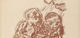 René Beeh. The Fool of Manegg (Der Narr auf Manegg) (plate 9) from Gottfried Keller-Bilderbuch. Zum Hundertsten Geburtstag Gottfried Kellers. 1914