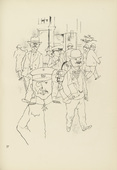 George Grosz. Plate 71 from Ecce Homo. 1922-1923 (reproduced drawings and watercolors executed 1915-22)