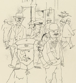 George Grosz. Plate 71 from Ecce Homo. 1922-1923 (reproduced drawings and watercolors executed 1915-22)
