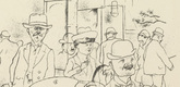 George Grosz. Plate 71 from Ecce Homo. 1922-1923 (reproduced drawings and watercolors executed 1915-22)