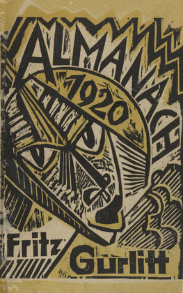 Max Pechstein. Front cover from the deluxe edition of Almanach auf das Jahr 1920. 1920 (print executed 1919)