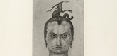 Paul Klee. Menacing Head (Drohendes Haupt) from the series Inventions (Inventionen). 1905