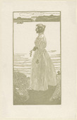 Emil Orlik. In Memory of the Seaside (Erinnerung an Seeseiten) from Small Woodcuts (Kleine Holzschnitte). 1920 (prints executed 1896-1899)