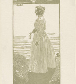 Emil Orlik. In Memory of the Seaside (Erinnerung an Seeseiten) from Small Woodcuts (Kleine Holzschnitte). 1920 (prints executed 1896-1899)