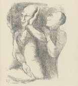 Rudolf Grossmann. The Delight in Beauty (Die Freude am Schönen) (plate, after p. 140) from Ganymed. Blätter der Marées-Gesellschaft, vol. 1. 1919