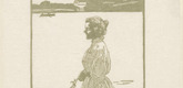 Emil Orlik. In Memory of the Seaside (Erinnerung an Seeseiten) from Small Woodcuts (Kleine Holzschnitte). 1920 (prints executed 1896-1899)