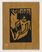 Various Artists, German with Ernst Ludwig Kirchner, Karl Schmidt-Rottluff, Erich Heckel, Max Pechstein. KG Brücke. 1910