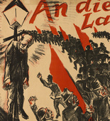 Max Pechstein. Poster for periodical An die Laterne (To the Lamp Post). 1919