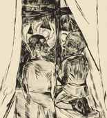 Max Beckmann. Children at a Window (Kinder am Fenster). (1922)