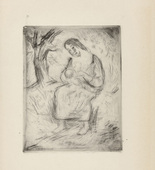 Otto Schubert. Spring (Frühling) (plate, after p. 208) from Ganymed. Blätter der Marées-Gesellschaft, vol. 2. 1920