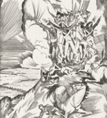 Max Oppenheimer (MOPP). Battle at Valmy (Schlacht von Valmy) from the portfolio Das Buch Le Grand. (1913, published 1914)