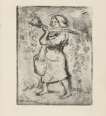 Otto Schubert. Fall (Herbst) (plate, after p. 216) from Ganymed. Blätter der Marées-Gesellschaft , vol. 2. 1920