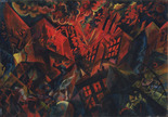 George Grosz. Explosion. 1917
