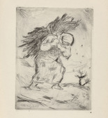 Otto Schubert. Winter (plate, after p. 222) from Ganymed. Blätter der Marées-Gesellschaft, vol. 2. 1920