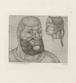 Paul Klee. Perseus (Wit Has Triumphed over Grief) (Perseus [Der Witz hat über das Leid gesiegt]) from the series Inventions (Inventionen). 1904