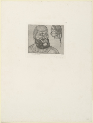 Paul Klee. Perseus (Wit Has Triumphed over Grief) (Perseus [Der Witz hat über das Leid gesiegt]) from the series Inventions (Inventionen). 1904