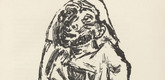 René Beeh. The Beggar (Der Bettler) (plate, after p. 88) from Ganymed. Blätter der Marées-Gesellschaft, vol. 3. 1921