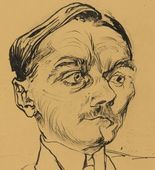 Ludwig Meidner. Dr. Wilhelm Valentiner. 1919