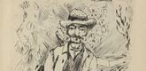 Rudolf Grossmann. The Old Gardener (Der alte Gärtner) (plate, after p. 148) from Ganymed. Blätter der Marées-Gesellschaft, vol. 3. 1921