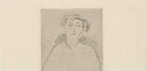 Hans Purrmann. Portrait of Mrs. Hardt von Hösslin (Bildnis Frau Hardt von Hösslin). (1915)