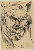 Ludwig Meidner. Soldier Karl Stein. 1917