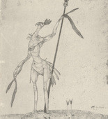 Paul Klee. Aged Phoenix (Greiser Phoenix) from the series Inventions (Inventionen). 1905