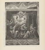 Franz E. Hecht. From the Legend of St. Francis (After Taddeo Gaddi) (Aus der Legende des hl. Franz [Nach Taddeo Gaddi]) (plate, after p. 70) from Ganymed. Blätter der Marées-Gesellschaft, vol. 4. 1922