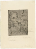 Wilhelm Lehmbruck. Mother and Child, Small (Mutter und Kind, klein). (1915)