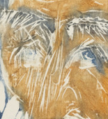 Ernst Ludwig Kirchner. Father Müller (Vater Müller). (1918)