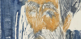 Ernst Ludwig Kirchner. Father Müller (Vater Müller). (1918)