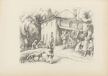 Hugo Tröndle. Bridge (Brücke) (plate, after p. 120) from Ganymed. Blätter der Marées-Gesellschaft , vol. 5. 1925 (print executed 1924)