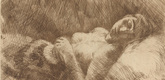 Hans Gött. Sleeping Girl (Schlafendes Mädchen) (plate, after p. 144) from Ganymed. Blätter der Marées-Gesellschaft, vol. 5. 1925 (print executed 1924)