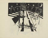 Siegfried Schott. Death (Der Tod) from the periodical Kündung, vol. 1, no. 7, 8 (July, August 1921). 1921