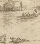 Adolf Ferdinand Schinnerer. Crossing (Überfahrt) (plate, after p. 160) from Ganymed. Blätter der Marées-Gesellschaft, vol. 5. 1925 (print executed 1923)