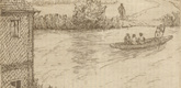Adolf Ferdinand Schinnerer. Crossing (Überfahrt) (plate, after p. 160) from Ganymed. Blätter der Marées-Gesellschaft, vol. 5. 1925 (print executed 1923)