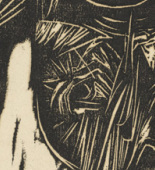 Ernst Ludwig Kirchner. Father Müller (Vater Müller). (1918)