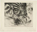 Lovis Corinth. Resurrection (Auferstehung). (1925)