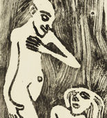 Christian Rohlfs. In Love (Verliebt). (c. 1912)