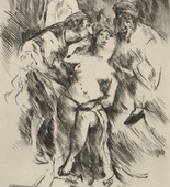 Lovis Corinth. Susanna in the Bath (Susanna im Bade). (1914)