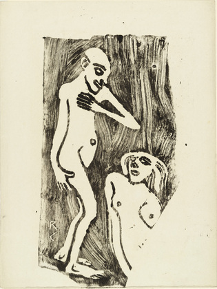 Christian Rohlfs. In Love (Verliebt). (c. 1912)