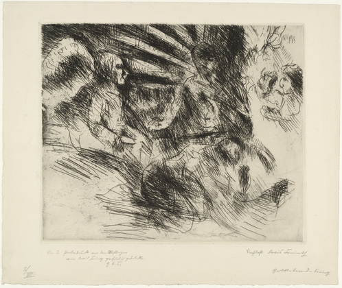 Lovis Corinth. Resurrection (Auferstehung). (1925)