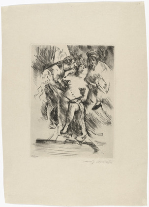 Lovis Corinth. Susanna in the Bath (Susanna im Bade). (1914)