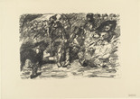 Lovis Corinth. The Bearing of the Cross (Kreuztragung). (1923)