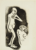 Christian Rohlfs. In Love (Verliebt). (c. 1912)