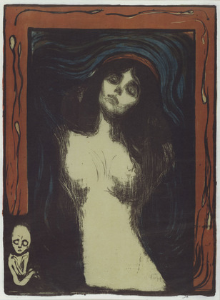 Edvard Munch. Madonna. 1895–1902